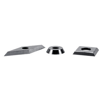 3PCS Tungsten Carbide Insert Cutter Set For Wood Turning Working Lathe Tool DIY