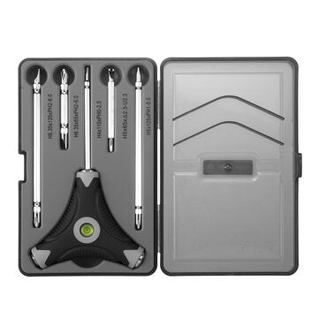 10 In 1 Household Precision Screwdriver Set With Spirit Level Strength Saving Structure Screw Driver