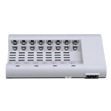 8 Slots Smart Charger for AA AAA Ni-MH Ni-Cd Rechargeable Battery Charger