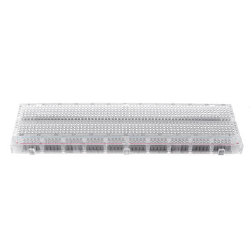 730 Holes Transparent Breadboard Protoboard DIY Kit Universal PCB Circuit Board Solderless