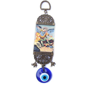 Turkish Blue Evil Eye Amulet Wall Hanging Home Decoration Lucky Protection Hanging Decorations