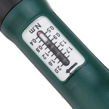 WISRETEC WTD6-02 Precision Torque Screwdriver Adjustable 0.4-2NM 1/4inch Hex Hole Screwdriver Set