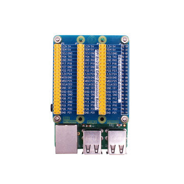 YAHBOOM GPIO Expansion Extension Board One Row to Be Three Rows for Raspberry Pi 4/3/2/1