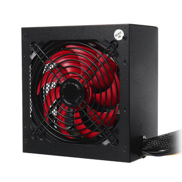 650W Gaming PC ATX Power Supply PFC Silent Fan 4-PIN for Desktop Computer