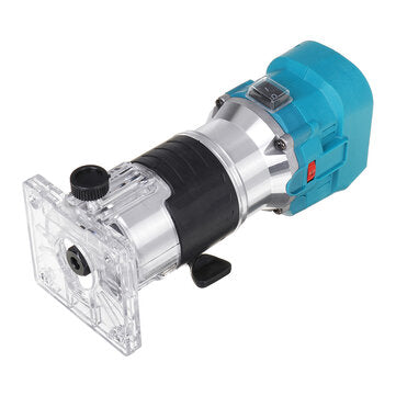 1000W Brushless Electric Wood Trimmer 6.35mm Steel Chuck For Wood Chamfering Grooving Curve Cutting