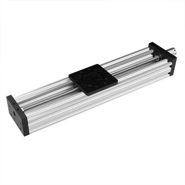 4080U 8mm 250mm/300mm/350mm400mm/450mm Stroke Aluminium Profile ... (COLOR1: SILVER | SIZE 4: 350MM)