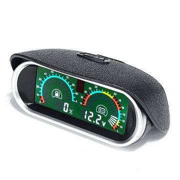 9V-36V 12V 24V LCD Digital Engine Oil Voltage Meter For Boat Car Truck Racing Universal