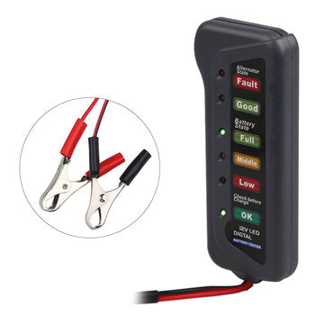 BATTERY FRIEND 12V 24V Car Battery Tester Digital Alternator Detector Mate Car Lighter Plug Diagnost