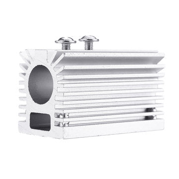 58x22x27mm Silver 12mm Aluminum Heat Sink Groove Fixed Radiator Seat Cooling Heat Sink for 12mm Lase