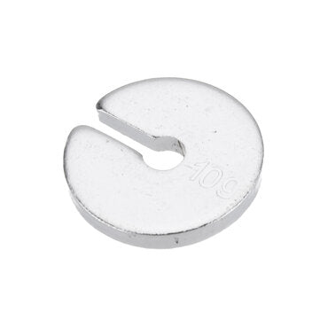 17Pcs/Set 2g-200g Metal Slotted Weight Set Scale Balance Calibration with Hanger Case Physics Experi