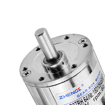 Zhengke ZGB37RH 24V 80rpm Gear Motor Reduction Motor DC Motor