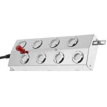DC 48V 8 Head Ultrasonic Mist Maker Fogger Stainless Steel Air Humidifier Greenhouse For Hydroponics