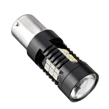 TXVSO8 1156 BA15S P21W 21SMD Car LED Light Bulb 5W Super Bright 6000K White Reverse Turn Signal Lamp