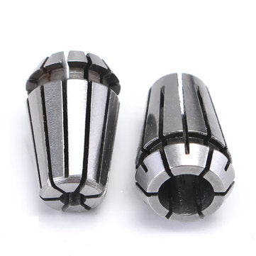 Drillpro 2pcs ER11 1/4 1/8 Inch Spring Collet Set for CNC Milling Lathe Tool Collet Chuck
