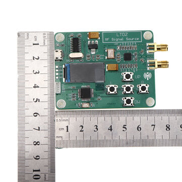 Geekcreit LTDZ MAX2870 STM32 23.5-6000Mhz Signal Source Module USB 5V Power Frequency and Sweep Mo