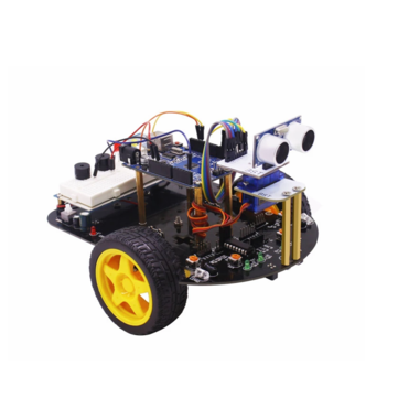 Yahboom 2WD Multi-functional Smartduino Starter Kit Smart Robot 2in1 for  Uno R3 Compatible Scratch3
