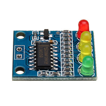 5pcs FXD-82B 12V Battery Indicator Board Module Load 4 Digit Electricity Indication With LED Lamp