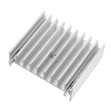 5pcs Transistor Radiator Power Amplifier Chip Heat Sink Thyristor Aluminum Heat Sink 47*16.5*40MM