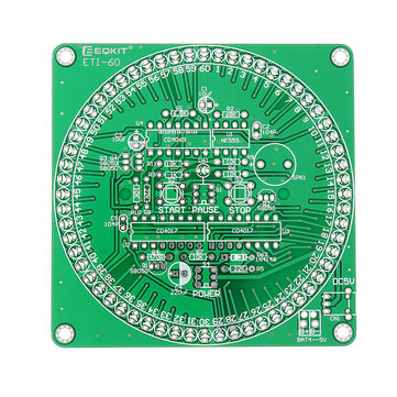 5pcs EQKIT 60 Seconds Electronic Timer Kit DIY Parts Soldering Practice Board