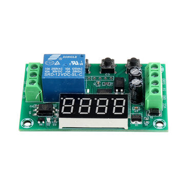 XH-M263 DC12V Relay Module Delay Timing Pulse Cycle Power Off Trigger Time Control Circuit Switch