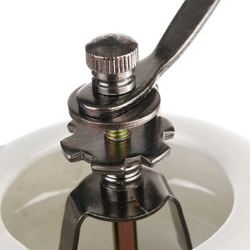 Retro White Ceramic Manual Coffee Bean Grinder Wooden Nut Mill Cafe Hand Grinding Tool