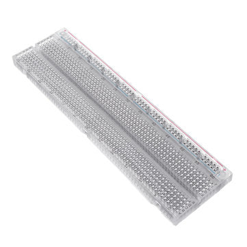 730 Holes Transparent Breadboard Protoboard DIY Kit Universal PCB Circuit Board Solderless