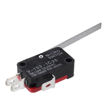 5PCS  V-153-1C25 Long Hinge Lever Miniature Basic Micro Switch SPDT 15A