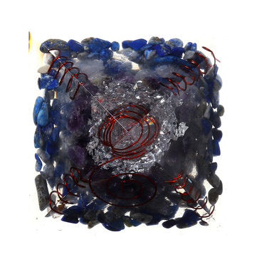 Himalayas Stone Orgone Pyramid Energy Generator Tower Home Decorations Reiki Healing Crystal
