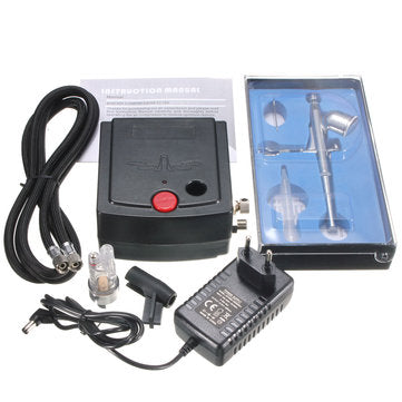 Airbrush Spraying Guns Air Compressor Kit Tattoo Manicure Craft Spray Model Air Brush Nail Tool Set