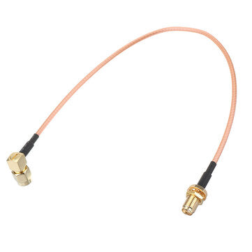 5Pcs 50CM SMA cable SMA Male Right Angle to SMA Female RF Coax Pigtail Cable Wire RG316 Connector Ad
