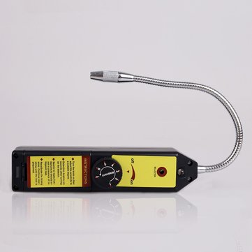 WJL-6000 MYLB Refrigerant Halogen Freon Leak Detector A/C R134 R410a R22 Air Gas HVAC Tool Black Gas