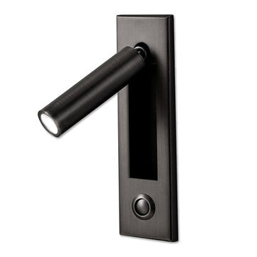ZEROUNO Led Bedroom Lamp Headboard Wall Light Scon... (COLOR TEMPERATURE: 3000K | COLOR: MATTEBLACK)
