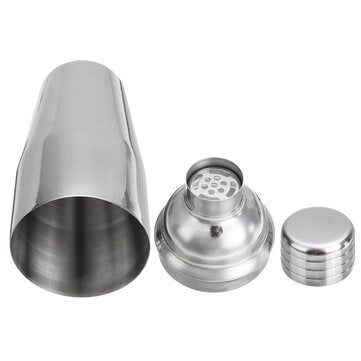 Stainless Steel Cocktail Shaker Set 11 Piece Kit Set For Pub Bar Home Party Tool