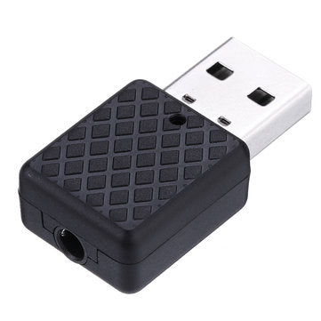 Wireless USB bluetooth 5.0 Receiver Transmitter Dongle Adapter 3.5mm AUX for PC Computer TV Car Musi