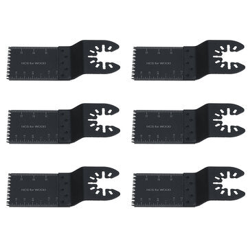 6Pcs Multi-Function BIM Precision Saw Blade Oscillating Multitool Saw Blade for Renovator Power Cutt