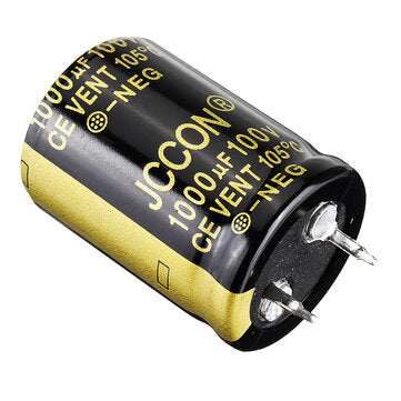 5Pcs 1000UF 100V 22x30mm Radial Aluminium Electrolytic Capacitor High Frequency 105C