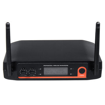 XYZ.SOUND A-555 Dynamic Coil Wireless Handheld Microphone System for Kraoke Speech Party