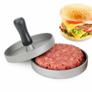 XYJ CCFG5096 Round Hamburger Press Non-Stick 11cm Meat Press Hamburger Meat Beef BBQ Grill Burger Pr