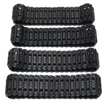 6-12V CNC Metal Robot RC Tank Tracked Chassis Suspension Obstacle Crossing Crawler With 4 Motors