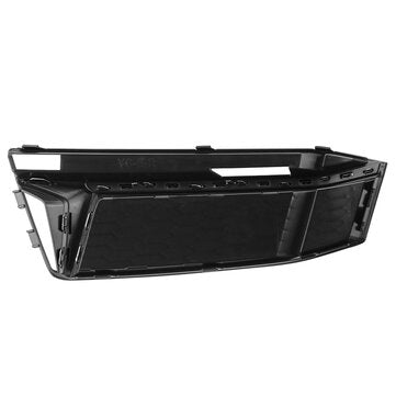 1 Pair Honeycomb Front Grill Grille Bumper Fog Light Cover For Audi A4 B9 S-Line S4 2016-2018