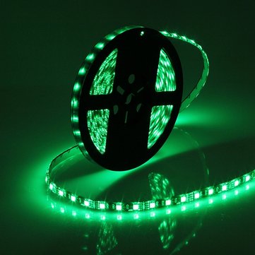 5M 72W Black PCB SMD 5050 Waterproof IP65 RGB 300 LED Strip Light Lamp For Decor Lighting DC 12V