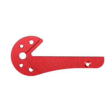 YX5 Woodworking Center Finder Scriber 45 Degree Angle Line Caliber Aluminum Alloy Aids Center Line M
