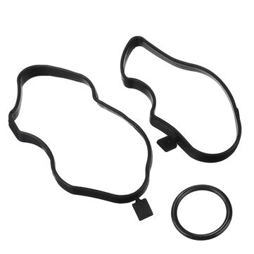 Oil Filter Valve With Gaskets Crankcase Ventilation Breather Separator For BMW E90 E39 E60