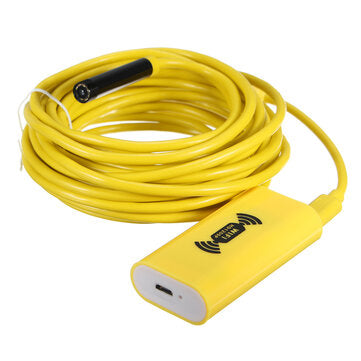 5M WiFi 8LED Waterproof Borescope Inspection Snake Tube Camera for Phone