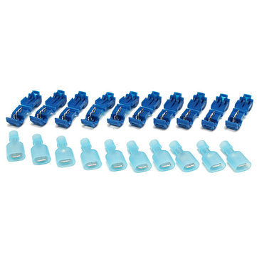 60Pcs Quick Splice Wire Terminals and Male Spade Connector 22-10AWG