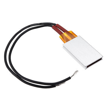 5pcs AC220V 3~20W 80 Degree PTC Ceramic Electric Heating Plate Aluminum Shell Constant Temperature A