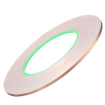 Copper Foil Tape 3mmx50m Conductive Adhesive Conductive Shielded Tape