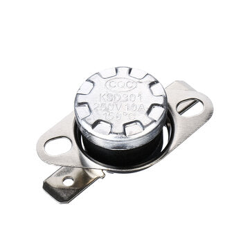 10Pcs 250V 10A KSD301 Normal Open 35 Thermostat Temperature Thermal Controller Control Switch