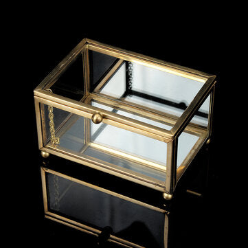 Geometric Jewelry Box Ring Wedding Ring Holder Box  Engagement Gift