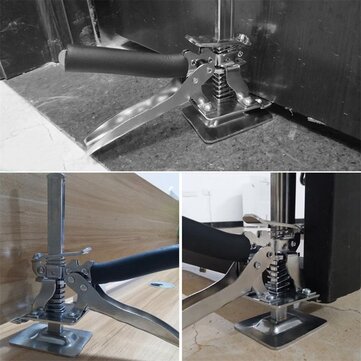 Woodworking Surpport Arm Handheld Clamp Tool Stainless Steel Height Regulator Precision Locator Wall
